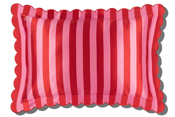 Sunshade Queen Zippered Pillowcase with Scalloped Edge